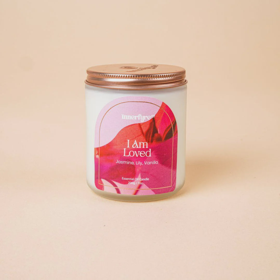 I AM LOVED Candle: Jasmine, Lily, Vanilla