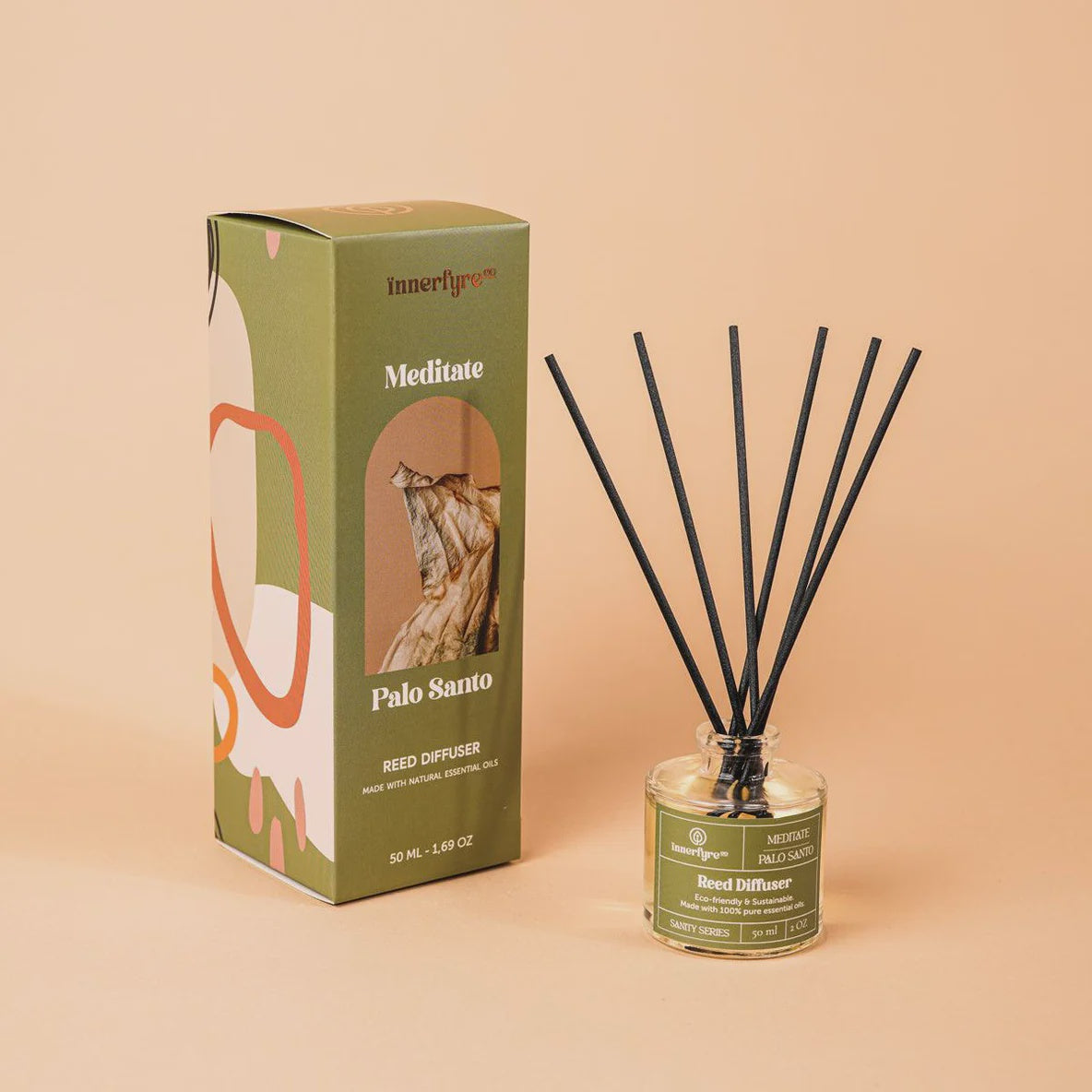 Palo Santo Diffuser by Innerfyre Co | Available at The Green Collective