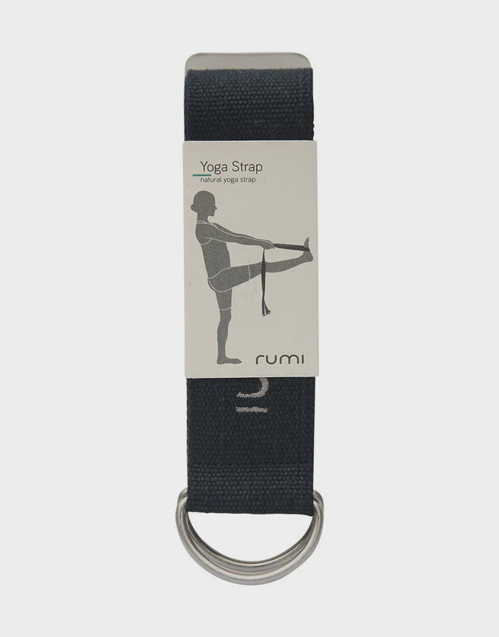 Yoga Strap Graphite by Touch The Toes | Shop at The Green Collective