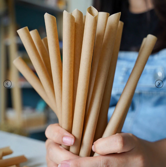 Sugarcane Straws Bubble Tea by Equo | Buy at The Green Collective
