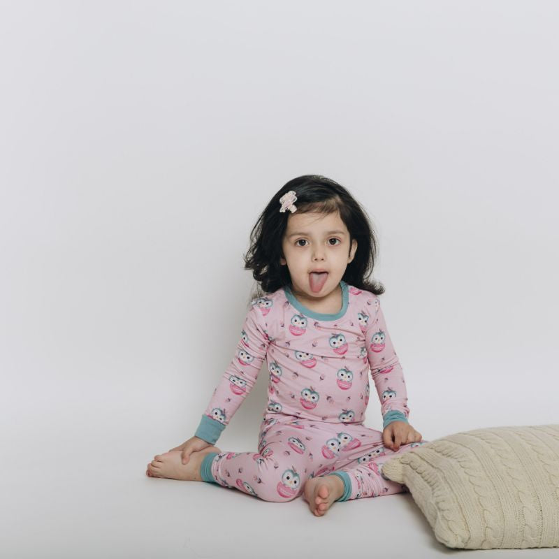 Owlster PJ Set | kids Fashion | The Green Collective SG