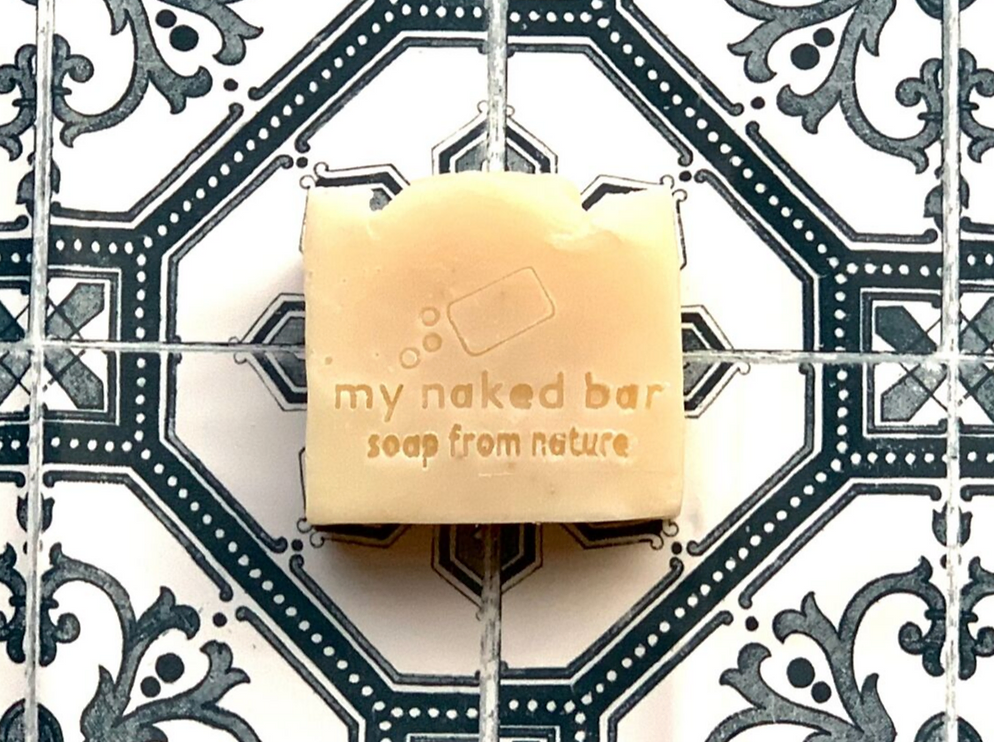 My Naked Bar Eczema Friendly Unscented Oatmeal Face & Body Soap Bar
