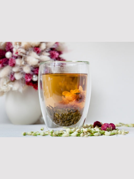 Double Wall Glass by Petale Tea | Available at The Green Collective
