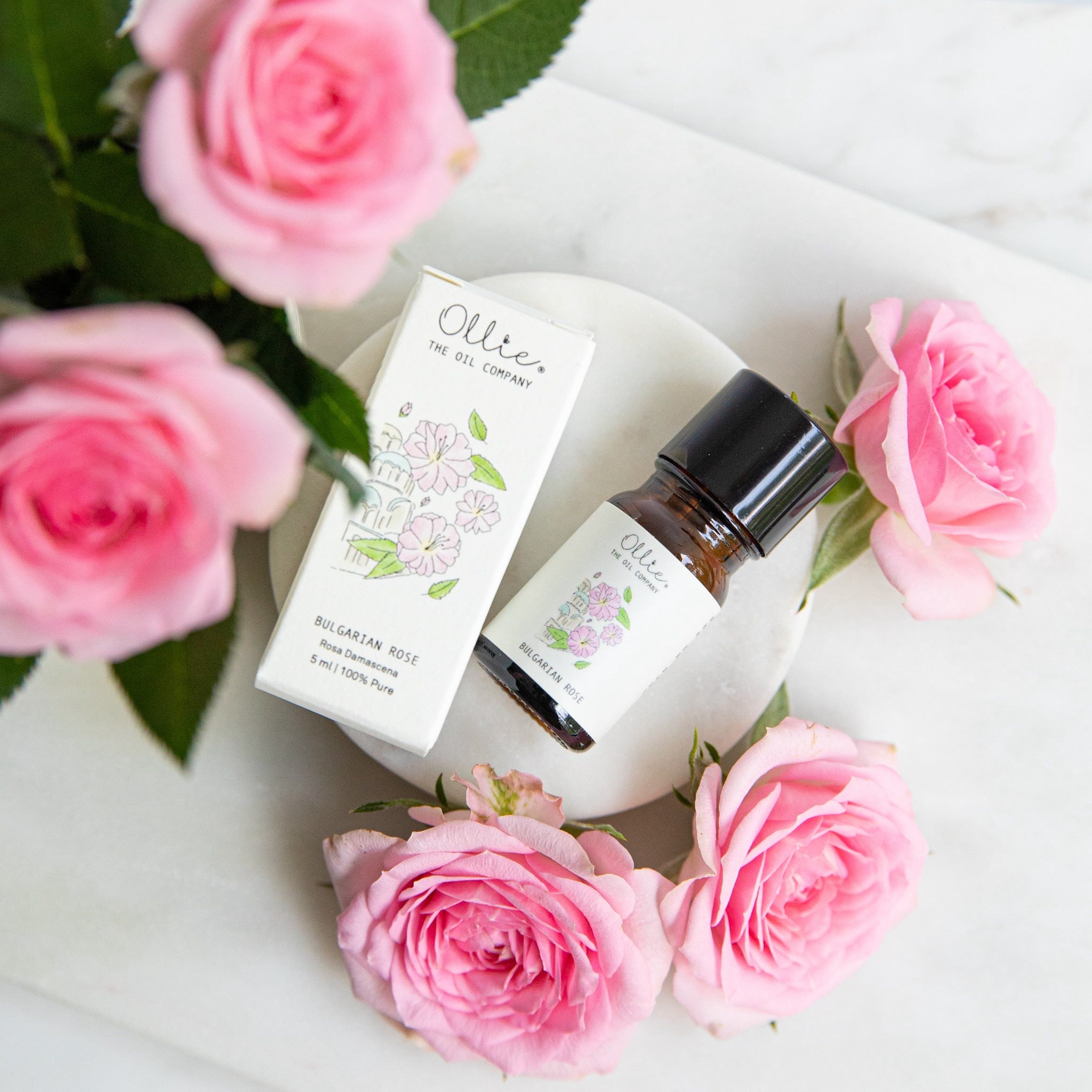 Ollie Bulgarian Rose Oil 5ml | Skincare Oils | The Green Collective SG