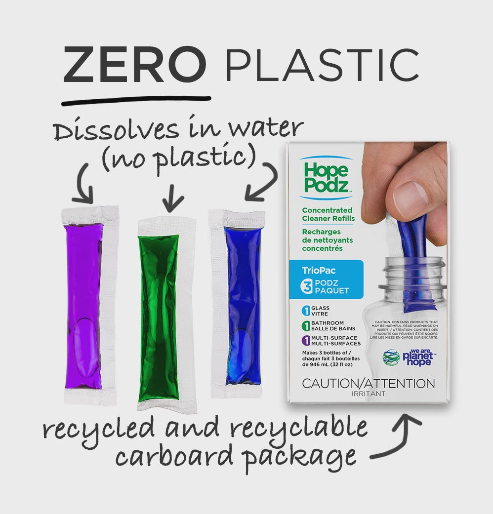 HopePodz™ TrioPac by WeArePlanetHope | Shop at The Green Collective